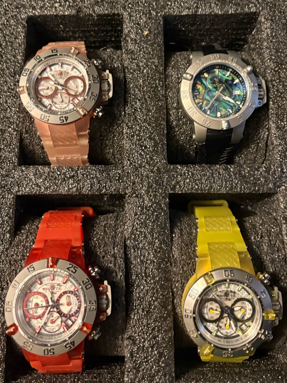 SALE! Invicta Subaqua 8 watch collection with collector case Excellent condition - Picture 11 of 12